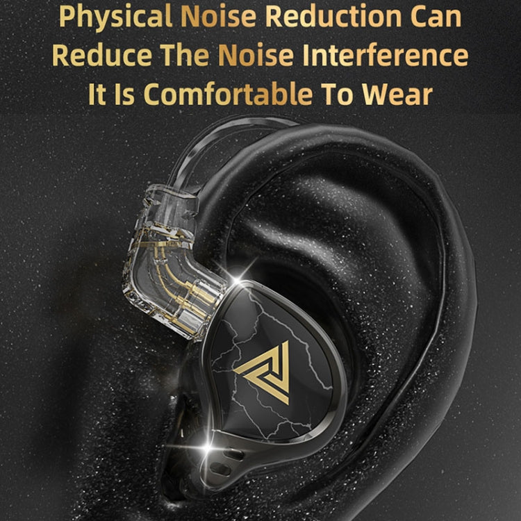 QKZ HBB Standard 3.5mm Mobile Phone Earphones Sports In-Ear Pluggable Stage Earphone by QKZ