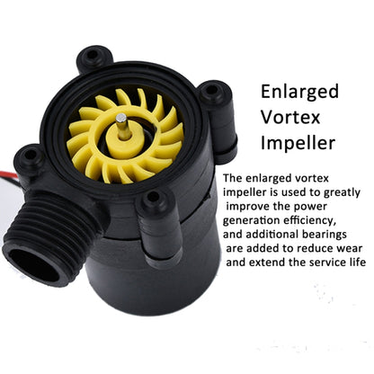 Pipeline Water Flow Generator DC Output for Smart Faucets, Gas Water Heaters by bashfashion