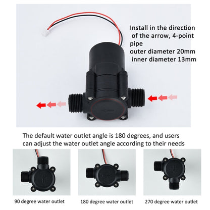 Pipeline Water Flow Generator DC Output for Smart Faucets, Gas Water Heaters by bashfashion