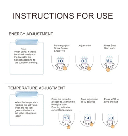 Meridian Massager Body Sculpting Machine for Relieving Pain Skin Tightening US Plug by bashfashion