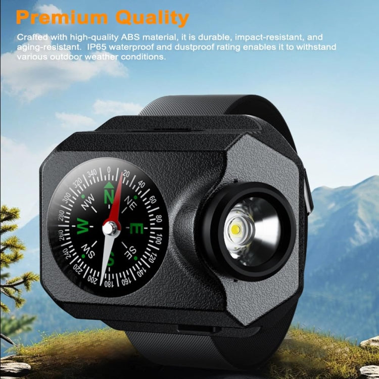 Outdoor Portable Night Running Multifunctional SOS Warning Wrist Light by bashfashion
