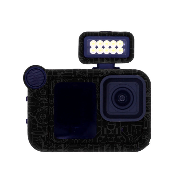 For GOPro HERO13 Black Camera Stickers Body Protective Film, Style: 09 Circuit Black by bashfashion