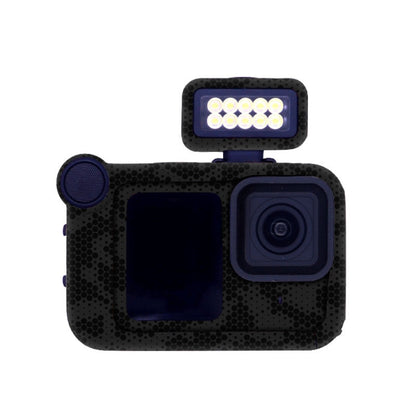 For GOPro HERO13 Black Camera Stickers Body Protective Film, Style: 13 Snake Scale Black by bashfashion
