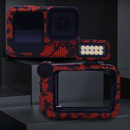 For GOPro HERO13 Black Camera Stickers Body Protective Film, Style: 11 Circuit Red by bashfashion