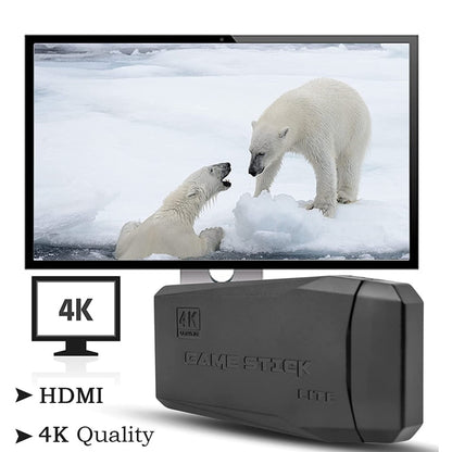 M8 Wireless HDMI Arcade Game Home TV Mini Game Machine Without Game Card by bashfashion