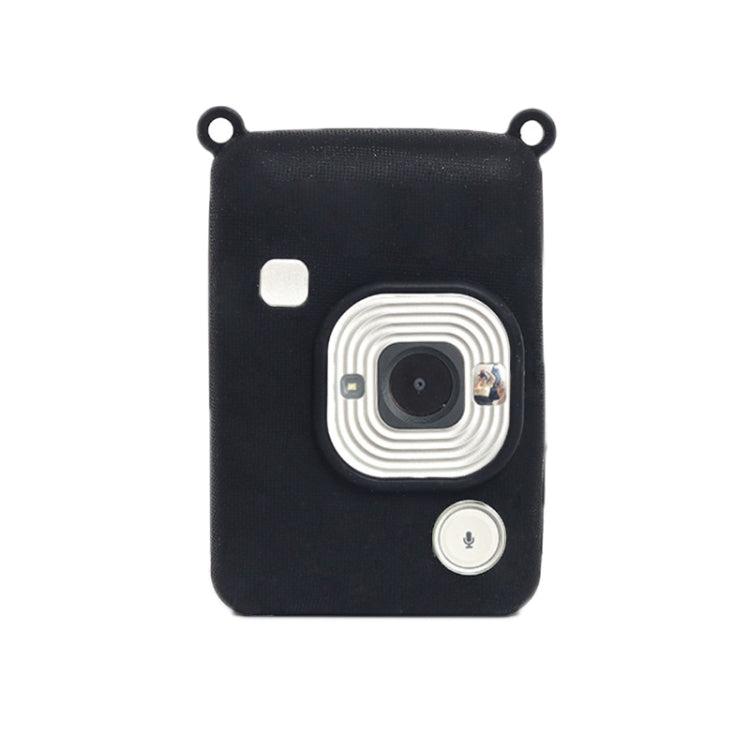 For FUJIFILM instax Mini Liplay Wear-resistant Anti-fall Silicone Soft Case(Black) by bashfashion