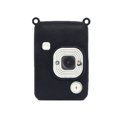 For FUJIFILM instax Mini Liplay Wear-resistant Anti-fall Silicone Soft Case(Black) by bashfashion