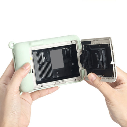 For FUJIFILM instax Mini Liplay Wear-resistant Anti-fall Silicone Soft Case(Dark Brown) by bashfashion