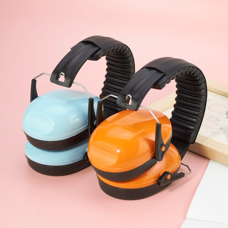 Thickened Foldable Sleeping Noise Reduction Earmuffs Labor Protection Earmuffs(Orange) by bashfashion