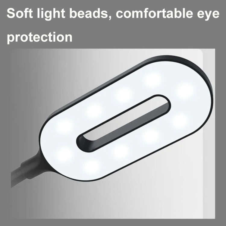 HT-513 3-in-1 15W Wireless Phone Charging Desktop Pen Holder Table Lamp(Black) by bashfashion