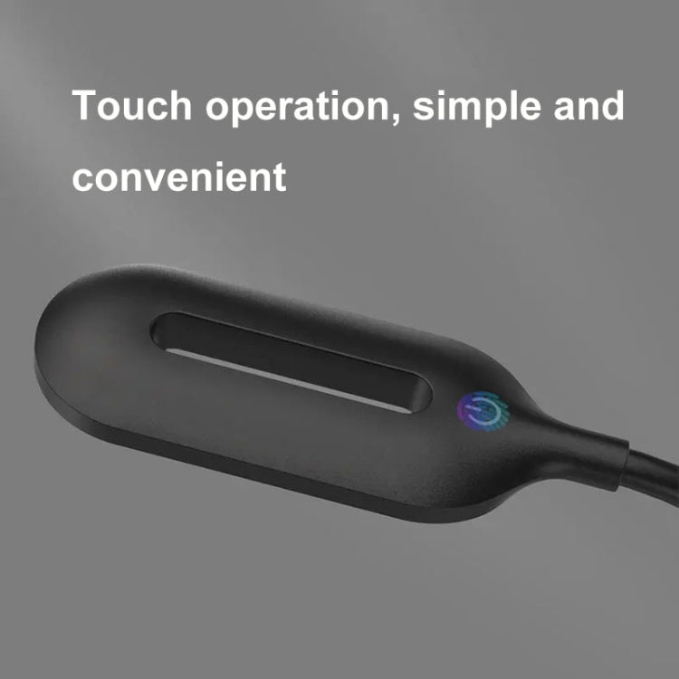 HT-513 3-in-1 15W Wireless Phone Charging Desktop Pen Holder Table Lamp(Black) by bashfashion