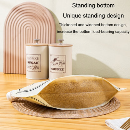 Grain Storage Bag Kitchen Food Grade Rice Wheat Beans Anti-mold Bag Dry Vegetables Sealed Storage Jar(Cream Color) by bashfashion