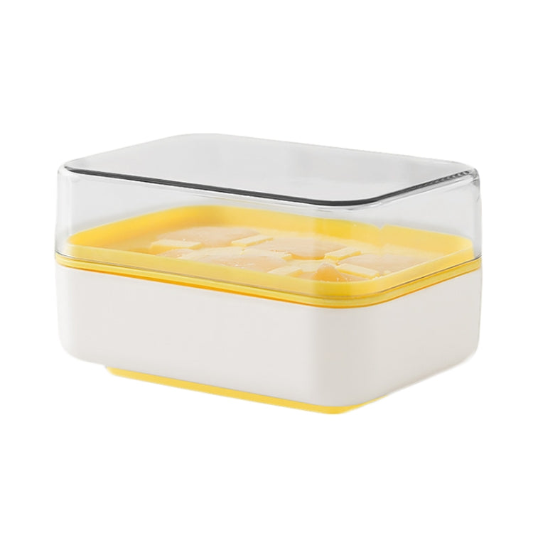 Mini Press Type Ice Cube Mold Food Silicone 6 Cubes Easy to Release Household Ice Lolly Making Box(Yellow) by bashfashion