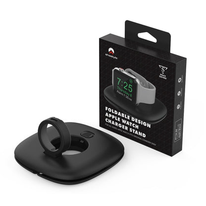 For Apple Watch AhaStyle PT126 Storage Folding Stand Plastic Charging Holder(White) by AhaStyle