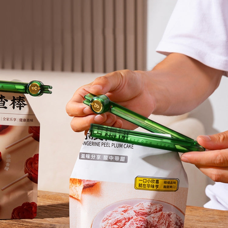 Multifunctional Sealing Clip Household Snacks Magnetic Sealing Clip Kitchen Food Freshness Moisture-proof Clamp(Beige) by bashfashion