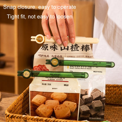Multifunctional Sealing Clip Household Snacks Magnetic Sealing Clip Kitchen Food Freshness Moisture-proof Clamp(Green) by bashfashion