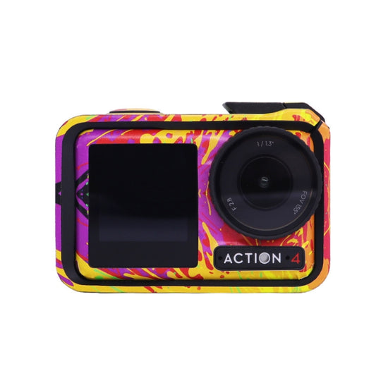 For DJI Action 4 Motion Camera Stickers All Inclusive Photo Frame Color Changing Stickers Accessories, Style: AC4-01 by bashfashion