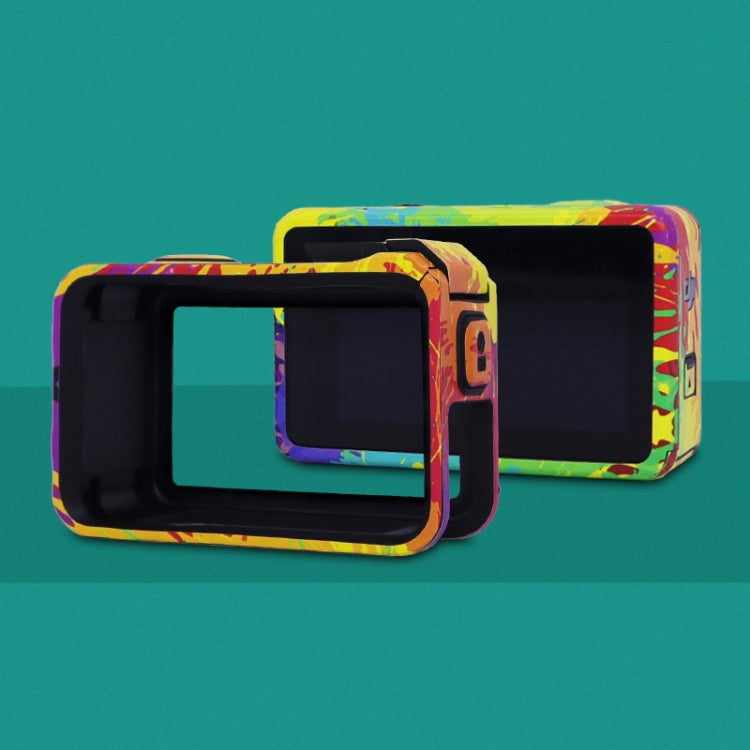 For DJI Action 4 Motion Camera Stickers All Inclusive Photo Frame Color Changing Stickers Accessories, Style: AC4-01 by bashfashion