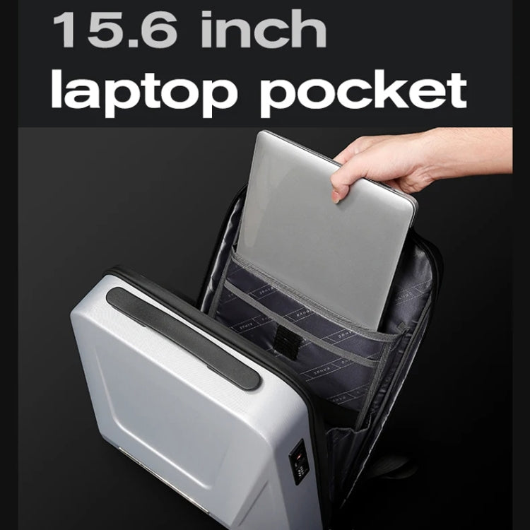 BANGE BG-3005 Hard Shell Men Backpack Laptop Personalised Shoulder Bag(Titanium Gold) by BANGE