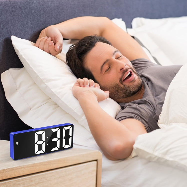 JX012 Multifunctional LED Electronic Clock Battery Plug-in Dual-purpose Bedside Alarm Clock(Green) by bashfashion