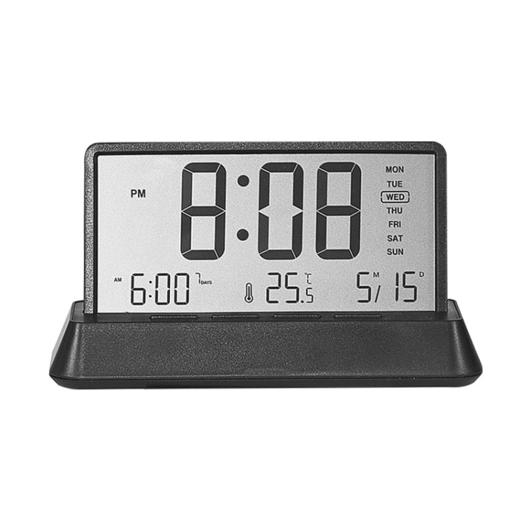 Multifunctional Temperature / Date Display Electronic Alarm Clock(Black Opaque) by bashfashion