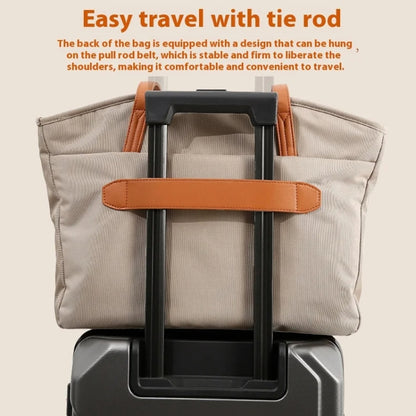 BANGE BG-6803 Ladies Commuter Tote Bag Digital Laptop Bag Large Capacity Handbag(Black) by BANGE