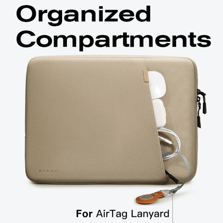 BANGE BG-6801 Laptop Bag Digital Inner Organiser, Color: Khaki Small by BANGE
