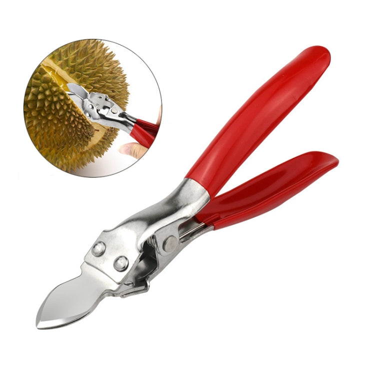 Fruit Store Open Fruit Tool Durian Shell Peeler Jackfruit Watermelon Open Plier(Red Handle) by bashfashion