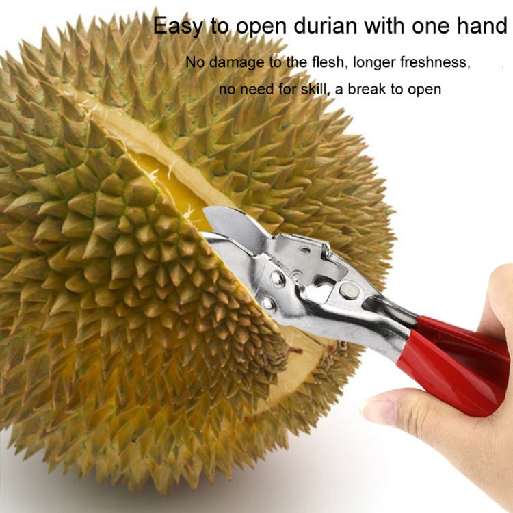 Fruit Store Open Fruit Tool Durian Shell Peeler Jackfruit Watermelon Open Plier(Red Handle) by bashfashion