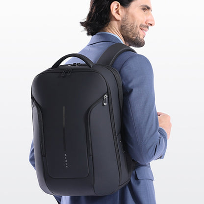 BANGE BG-8013 Men Business Backpack Commuter Laptop Shoulder Bag(Black) by BANGE