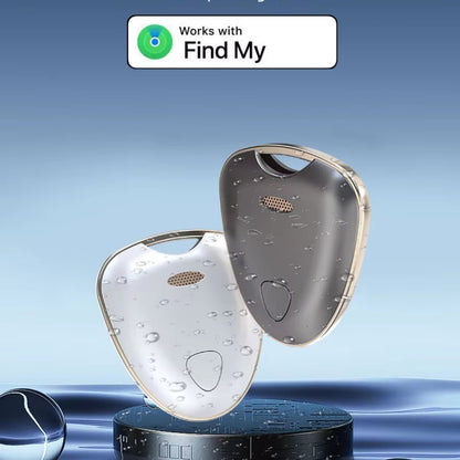 Smart Tracker Tag Anti-Lost Key Finder Works With Find My App(Silver) by bashfashion