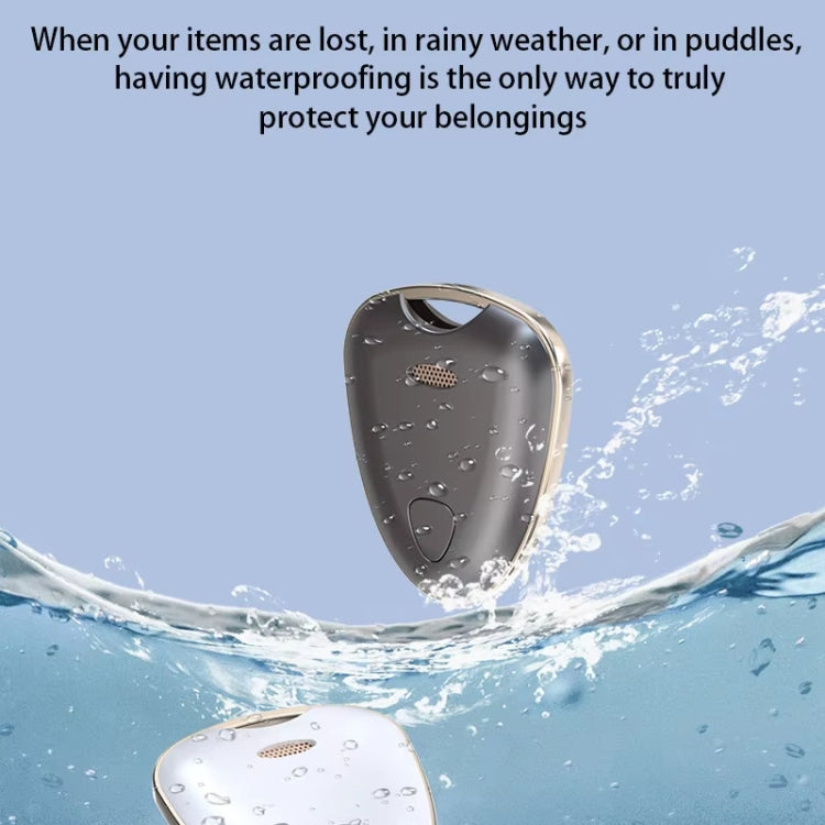 Smart Tracker Tag Anti-Lost Key Finder Works With Find My App(Silver) by bashfashion