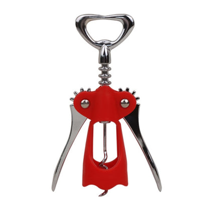 Wine Corkscrew Beer Opener Multifunctional Wine Opening Tool, Style: 249-Love Red by bashfashion