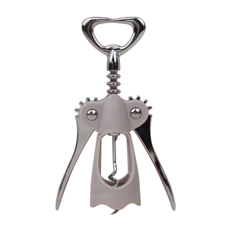 Wine Corkscrew Beer Opener Multifunctional Wine Opening Tool, Style: 249-Love Gray by bashfashion