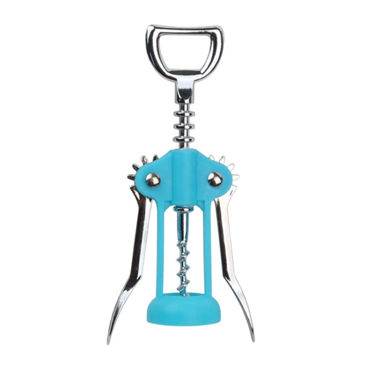 Wine Corkscrew Beer Opener Multifunctional Wine Opening Tool, Style: 448-Blue by bashfashion