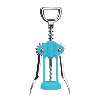 Wine Corkscrew Beer Opener Multifunctional Wine Opening Tool, Style: 448-Blue by bashfashion