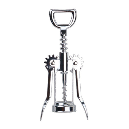 Wine Corkscrew Beer Opener Multifunctional Wine Opening Tool, Style: 447-Silver by bashfashion