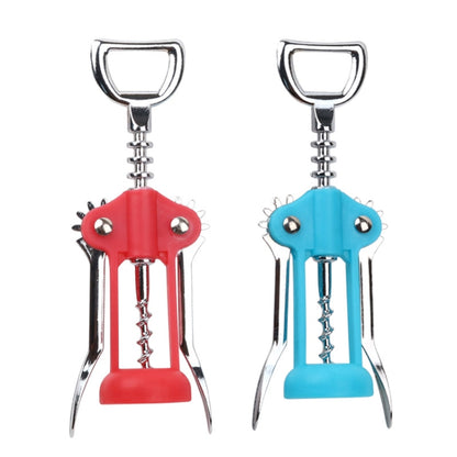 Wine Corkscrew Beer Opener Multifunctional Wine Opening Tool, Style: 249-Love Blue by bashfashion