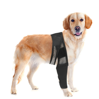 Dog Leg Fracture Protection Injury Support Belt, Size: M(Black) by bashfashion