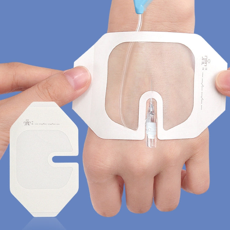 10pcs /Pack Transparent Dressing Waterproof Adhesive Clear Bandages 6x7cm by bashfashion