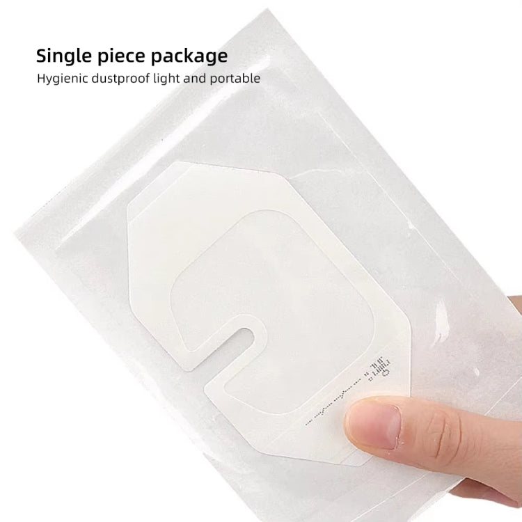 10pcs /Pack Transparent Dressing Waterproof Adhesive Clear Bandages 6x7cm by bashfashion