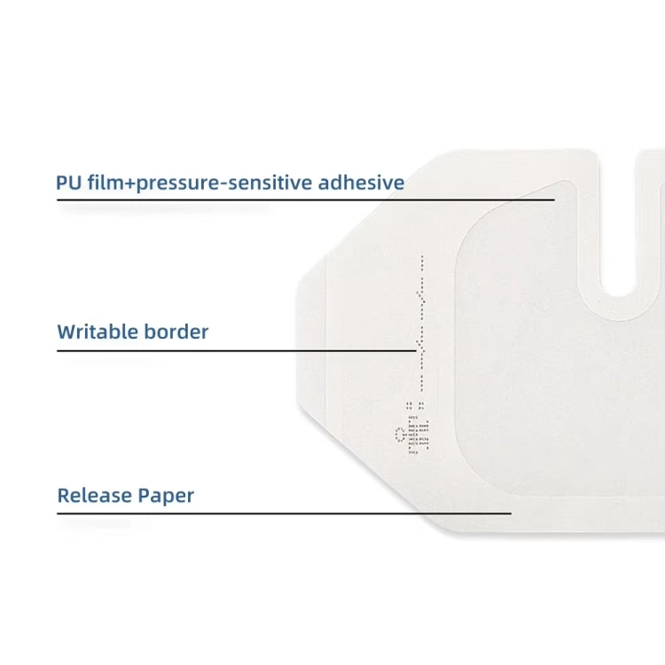 10pcs /Pack Transparent Dressing Waterproof Adhesive Clear Bandages 6x7cm by bashfashion