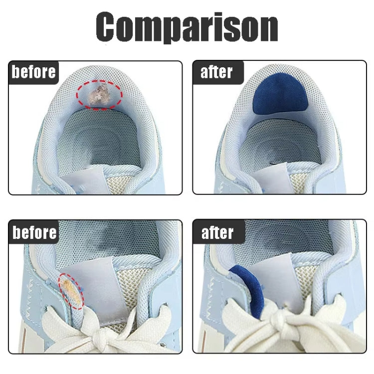 6pcs /Pack Shoe Repair Patches Self Adhesive Sneakers Repair Kit(Black) by bashfashion