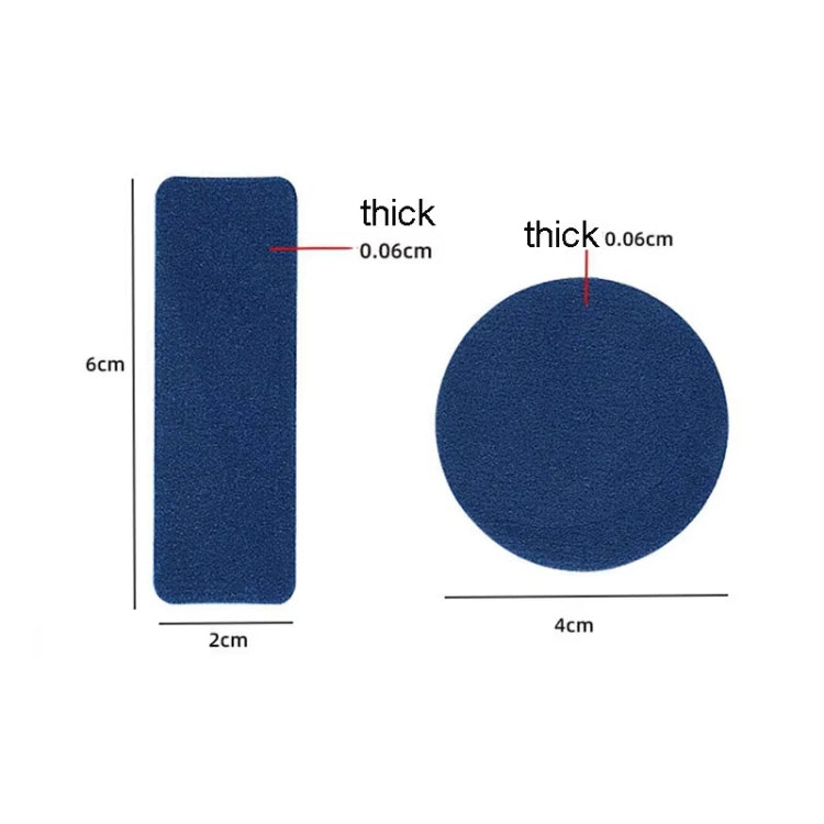 6pcs /Pack Shoe Repair Patches Self Adhesive Sneakers Repair Kit(Royal Blue) by bashfashion
