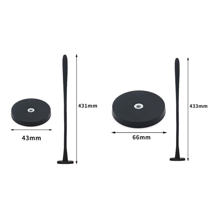 Universal Flexible Magnetic Washing Machine Door Stopper Front Load Washer Door Prop 43mm Black by bashfashion