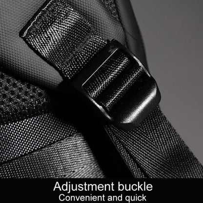 SKV B20453 Men Business Casual Multifunctional Double Shoulder Bag Large Capacity Laptop Backpack(Blue) by SKV