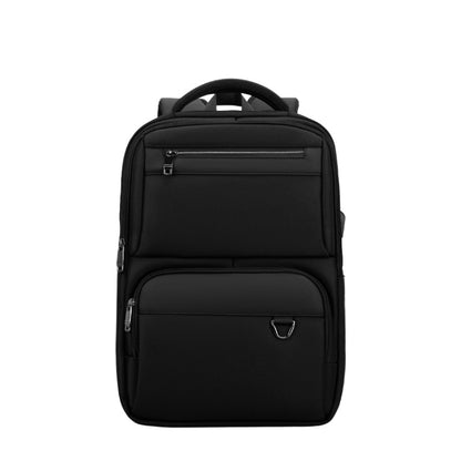SKV B23889 Men Large Capacity Double-Shoulder Business Laptop Bag(Black) by SKV