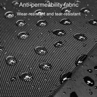 SKV B23889 Men Large Capacity Double-Shoulder Business Laptop Bag(Black) by SKV