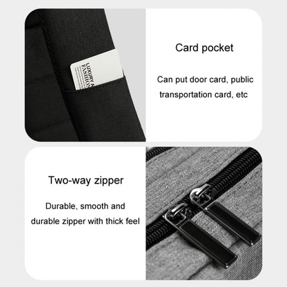 SKV BLB21282 Men Business Duty Traveling Double Shoulder Bag Lightweight Large Capacity Laptop Backpack(Gray) by SKV