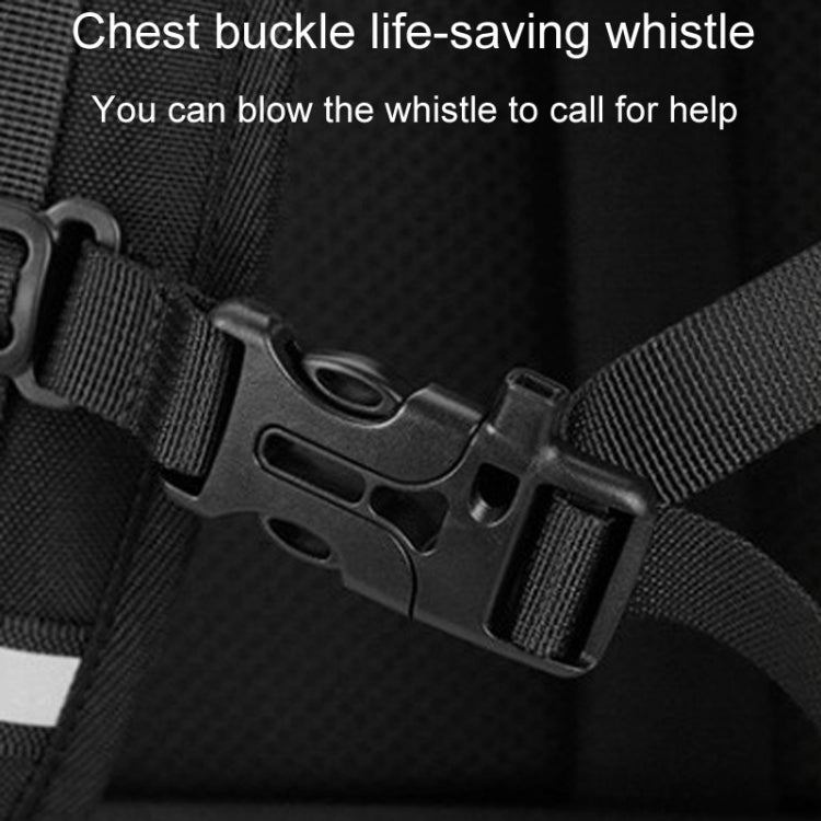 SKV BLB2006 Men Business Travel Double Shoulder Bag Large Capacity Casual Laptop Backpack(Black) by SKV